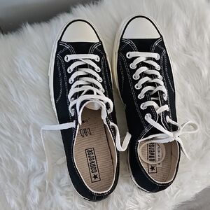 Converse Classic Black and White Lace-Ups